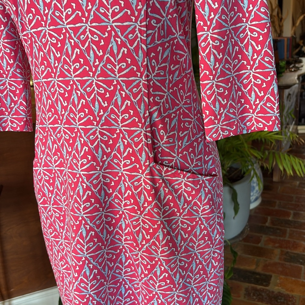 J.Mclaughlin Patterned Catalyst Dress Size Xs - image 4